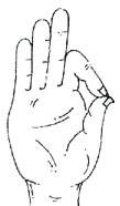 Hand mudra positions yoga Indian medicine health fitness wellbeing strength weakness strong body pranayama gestures healing mudras